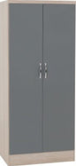 Nevada Grey Coloured Bedroom Set