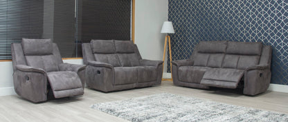Barello Grey Reclining Suite