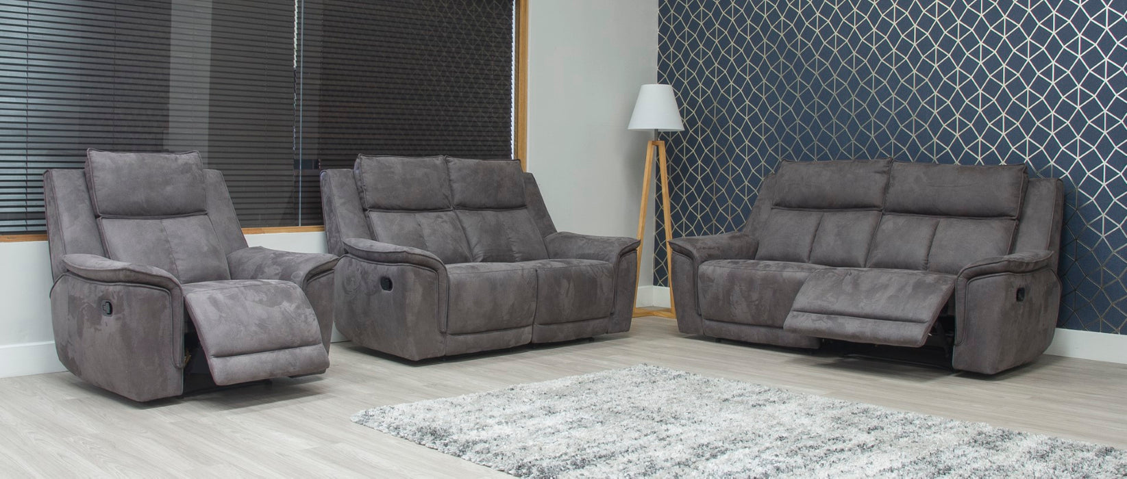 Barello Grey Reclining Suite