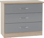 Nevada Grey Coloured Bedroom Set
