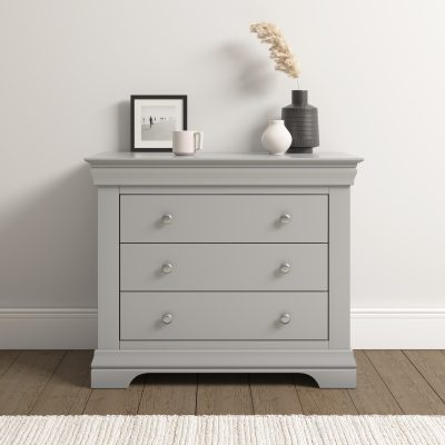 Bordeaux Pebble Grey Bedroom Furniture