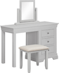 Bordeaux Pebble Grey Bedroom Furniture