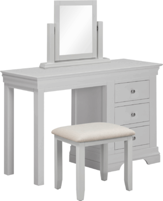 Bordeaux Pebble Grey Bedroom Furniture