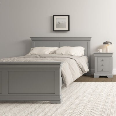 Bordeaux Pebble Grey Bedroom Furniture