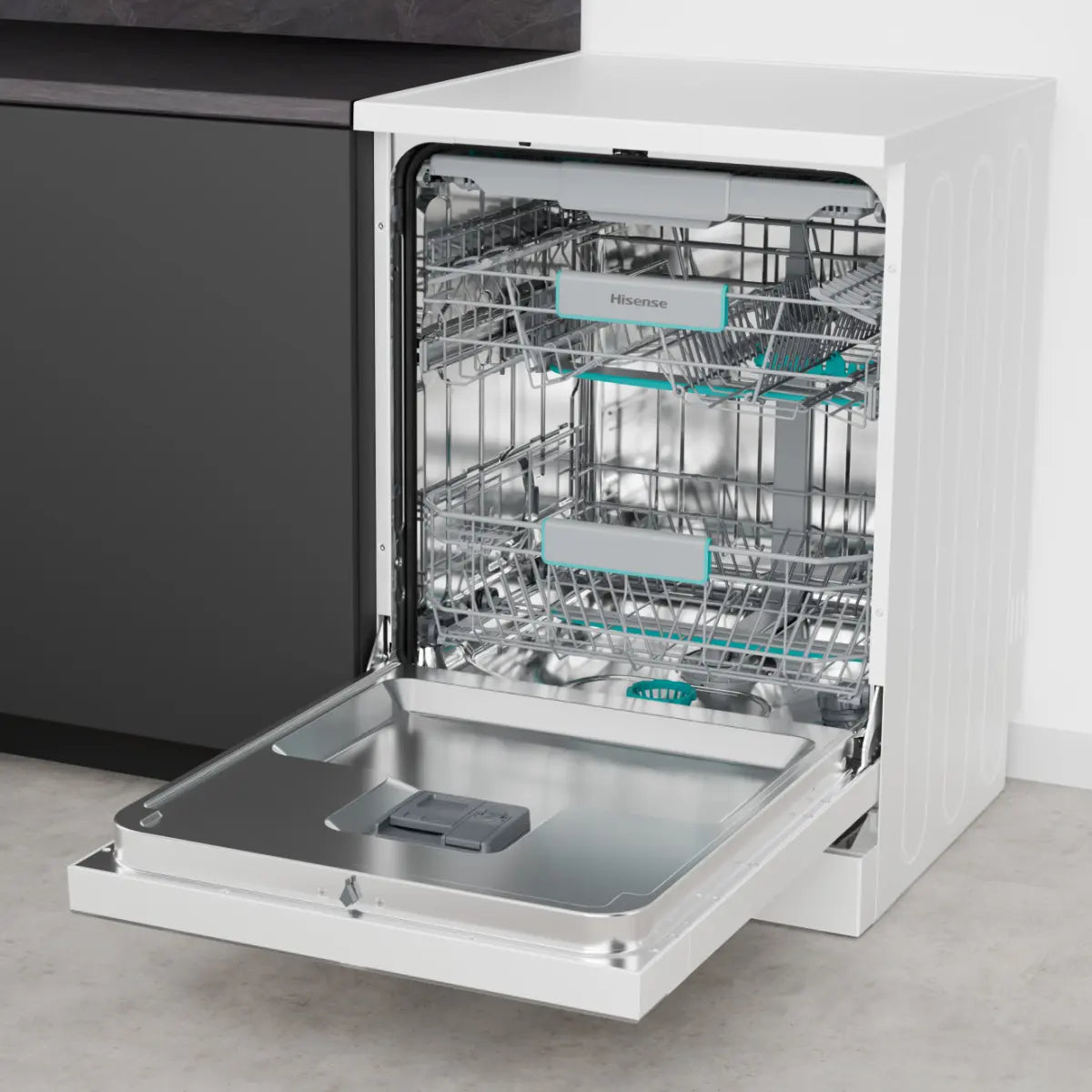 Hisense Hi6 Freestanding dishwasher HS663A90WUK