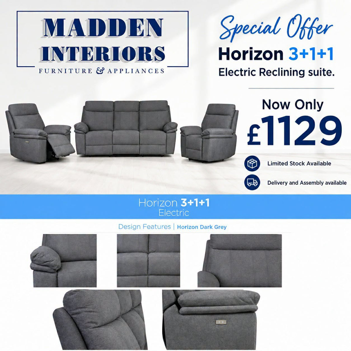 Horizon Electric Suite 3+1+1