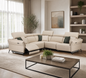 Milan Electric Corner Suite (Cream)