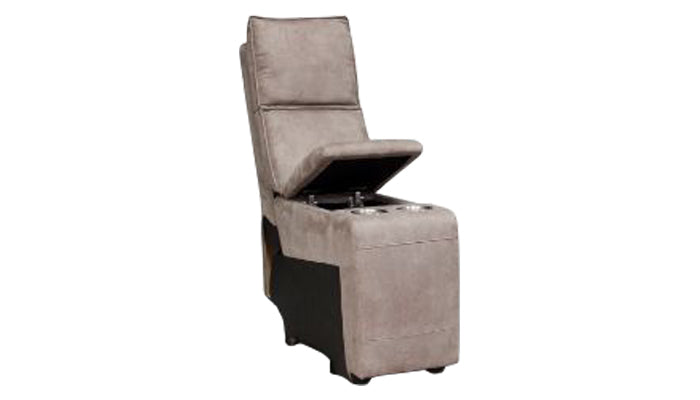 Barello Brown Grey Reclining Suite